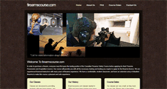 Desktop Screenshot of firearmscourse.com