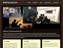 Tablet Screenshot of firearmscourse.com